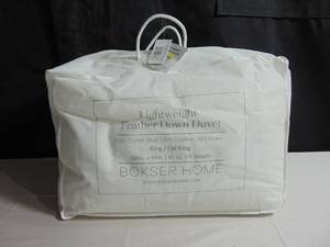 Feather & Down Duvet Comforter Insert - KingCal King - Lightweight  BOKSER HOME