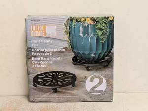 INSIDEOUTSIDE GARDEN PLANT CADDY 2PK