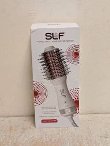 NEW SLF TRAVEL RED LIGHT DRYER BRUSH TRAVEL CASE INCLUDED