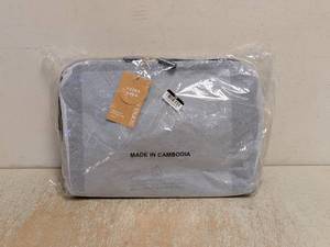 NEW SONIA KASHUK FOLDOVER MAKEUP BAG BLUE
