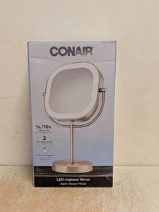 NEW CONAIR LED-LIGHTED VANITY MIRROR