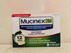 NEW MUCINEX DM EXPECTORANT & COUGH SUPPRESSANT