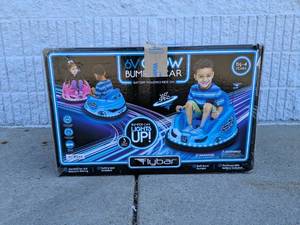 NEW FLYBAR 6V GLOW BUMPER CAR