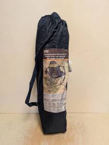 NEW RIO SWINGING HAMMOCK CHAIR WITH FOOTREST NAVYGREEN