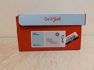 NEW CAT & JACK TODDLER YUNA SNEAKERS SIZE 12 WHITE