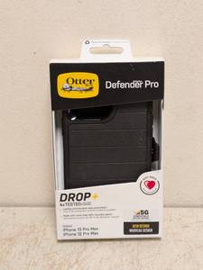 NEW OTTERBOX DEFENDER PRO SERIES IPHONE 1213 PRO MAX CASE BLACK