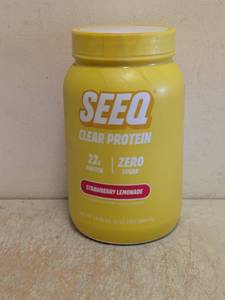 NEW SEEQ CLEAR PROTIEN STRAWBERRY LEMONADE