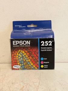 NEW EPSON 252 STANDARD CAPACITY PRINTER INK