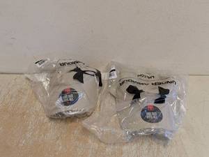 (2) NEW UNDERARMOUR MENS CAP TAN