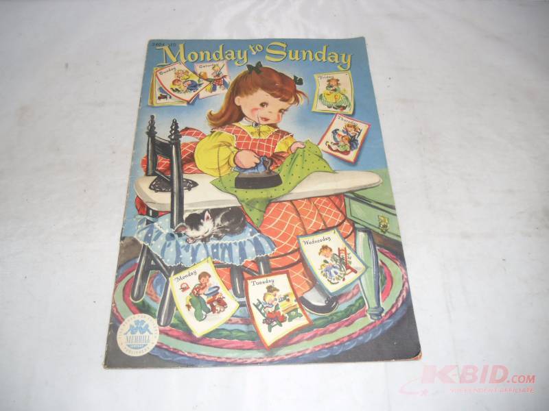 lot 39 image: More Old Toys Playskool Duffle Bag OBlocks, 456 Pick-Up Sticks, Pig Dime Saver, Pin Tail Donkey 