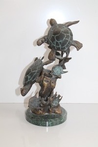 SPI Gallery Sea Turtle Sculpture