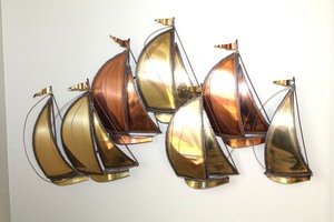 DeMott Ship Wall Sculpture