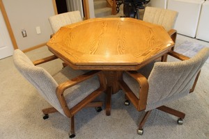 Game Table & Chairs Set