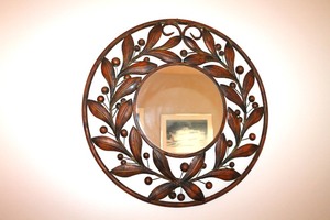 Leaf & Berry Wall Mirror