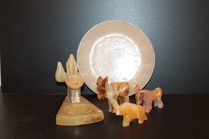 Alabaster Figurines & Plates
