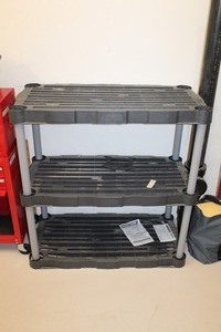 Plastic Shelving Unit