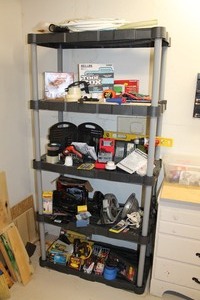 Plastic Shelving Unit