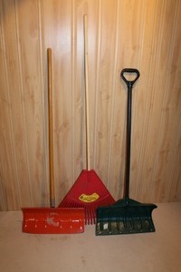 Snow Shovels And Rake