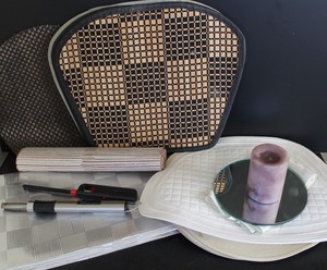 Placemats And Lighter