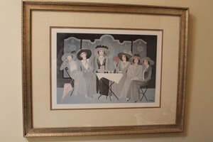 Annie Retivat Les Elegantes Print