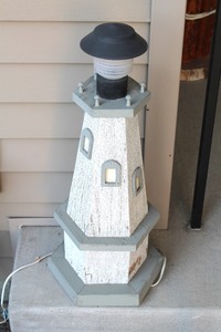 Lighthouse Garden Decor