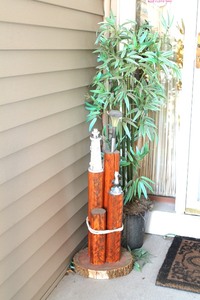 Lighthouse Garden Decor, Plant & Mat