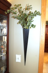 Wall Vase & Greenery