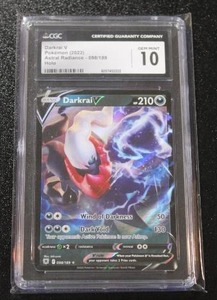 2022 Pokemon Astral Radiance Darkrai V #098189 CGC 10