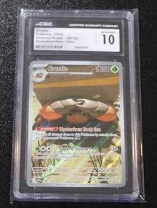 2025 Pokemon Destined Rivals Crustle #186182 CGC 10