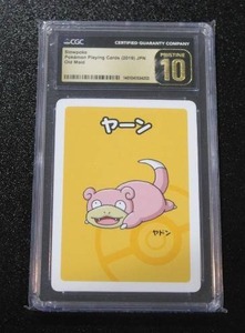 2019 Pokemon Old Maid Playing Cards Slowpoke CGC Pristine 10