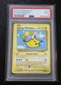 2016 Pokemon XY Evolutions Flying Pikachu #110108 PSA 9