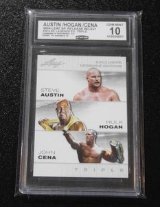 2024 Leaf SP Release Steve Austin - Hulk Hogan - John Cena #ELE-21
