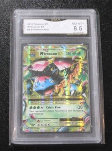 2016 Pokemon XY Evolutions Venusaur EX #2108 GMA 8.5