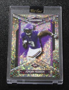 2023 Wild Card Alumination Jordan Addison Rookie Card 67100  Only 100 Exist