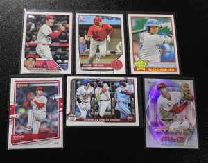 Shohei Ohtani Baseball Card Lot  6 Cards