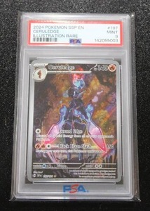 2024 Pokemon Surging Sparks Ceruledge #197191 PSA 9