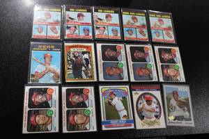 Johnny Bench Vintage & Modern Baseball Card Lot  15 Cards