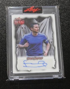 2025 Leaf Metal Frank Lampard Autograph 35  Only 5 Exist