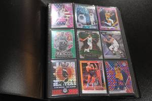 Basketball Card Lot in Binder  100 Cards (DAN)