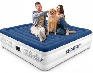 Queen Size Air Mattress with Built In Pump $139.99 Retail - Brand New