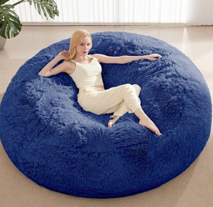 Bean Bag Cover 5ft Blue - Brand New