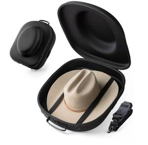 Cowboy Hat Storage Box Black $69.99 Retail - Brand New
