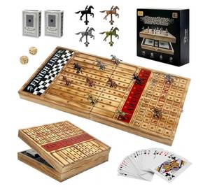 Horse Racing Board Game with Metal Horses $64.99 Retail - Brand New