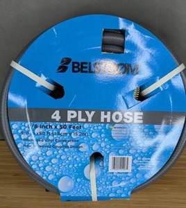 Watering Hose 4 Ply 58 50ft Grey $44.99 Retail - Brand New