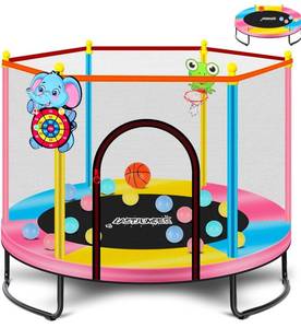 Indoor Kids Trampoline Pink 5ft $109.99 Retail - Brand New