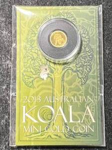 2013 AUSTRALIAN KOALA HALF GRAM .9999 FINE GOLD