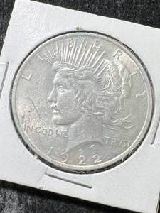 1922 US PEACE SILVER DOLLAR