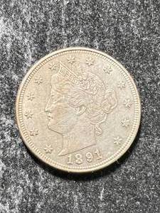 1891 US V NICKEL