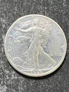 1920-D US WALKING LIBERTY HALF DOLLAR