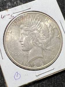 1926-S US PEACE SILVER DOLLAR